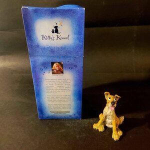 "Kitty's Critters" collectible figurine-artist Kitty Cantrell. Gypsy the Terrier